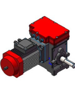 Cable winch 0.55/380/ 50/400NM-L/1200kg w/lim